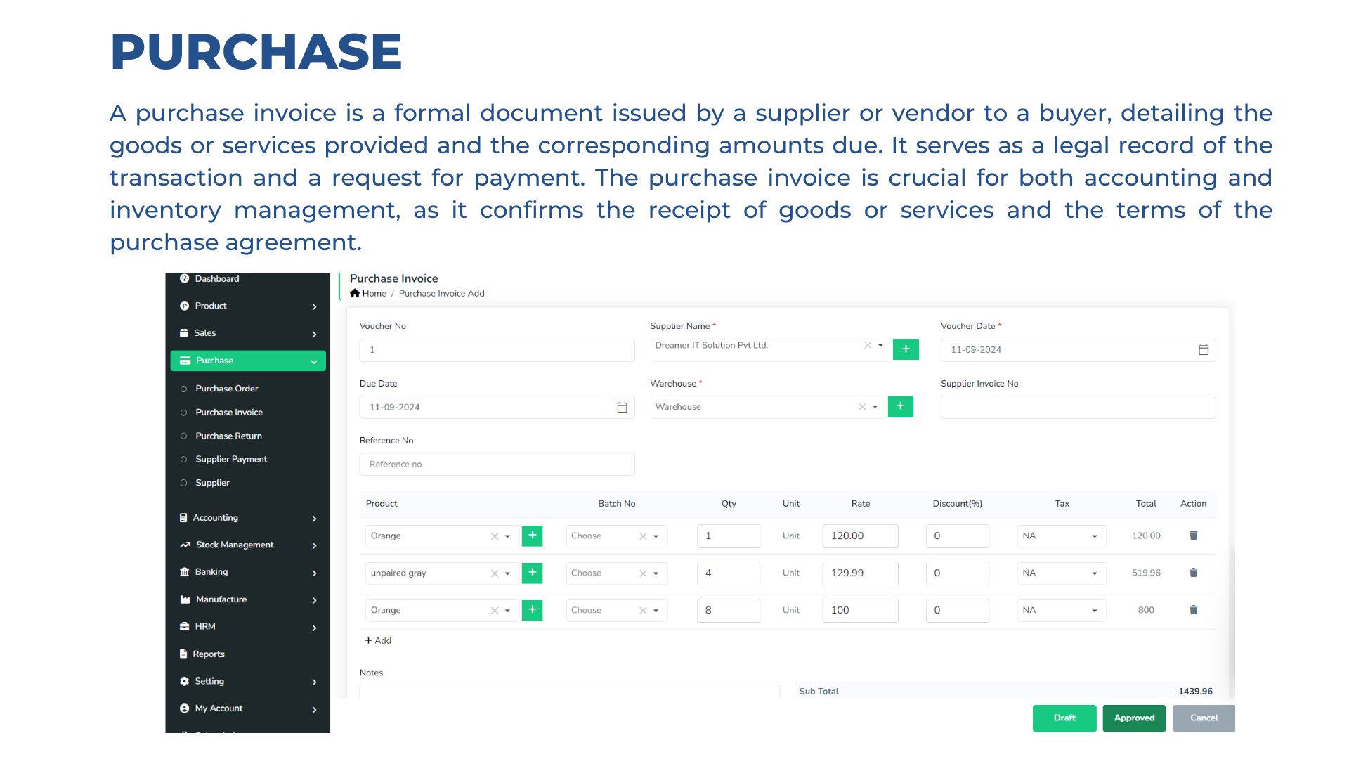 QuickPro - Advancce Billing & Accounting Software